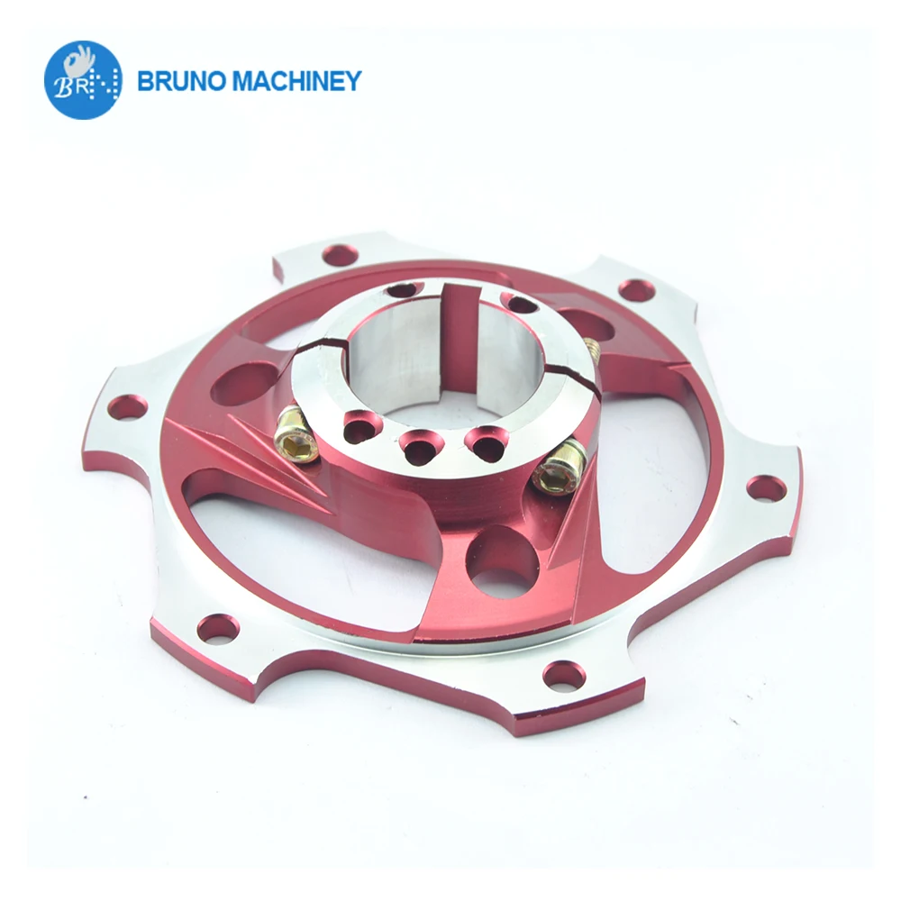 Anodized Accessories Parts CNC Billet 6061 T6 Aluminum Frame Gokart Go Kart Karting 219 Sprocket Hub Carrier Holder