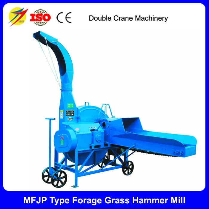 Cow Sheep Paddy Straw Cutting Machine Hay Corn Maize Silage Grass Chopper Machine Animal Feed Processing Machines Chaff Cutter
