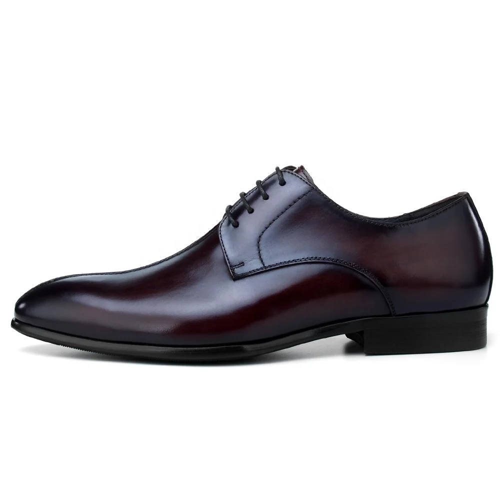 2020 Handmade Classical Italian Shoes Men Genuine Leather Italian Carved Wedding Mens Dress Shoes for Business