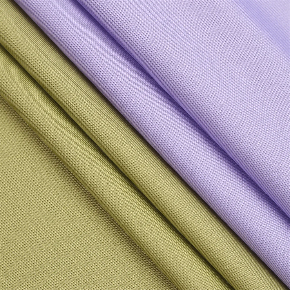 J005 Sample Order Polyester Interlock Fabric Soft Stretch Knitted Shorts Shirts Uniforms Fabric Sport Wear Scuba Fabrics