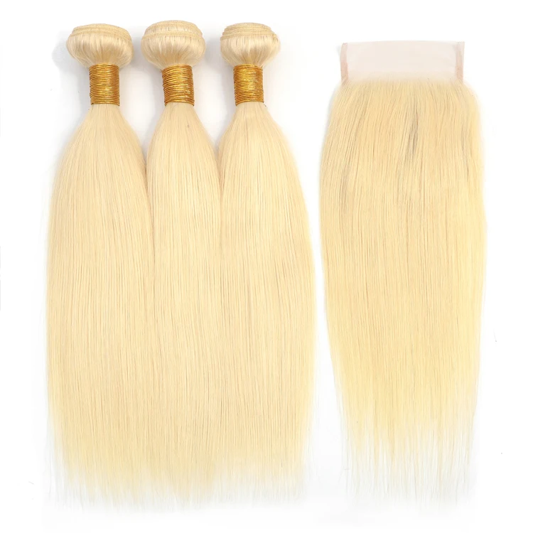 
Bundles Straight Hair Extension 100% Raw Virgin Unprocessed Human Hair Weave Bundles Suttie Dropshipping 613 Blonde Hair WEAVING 