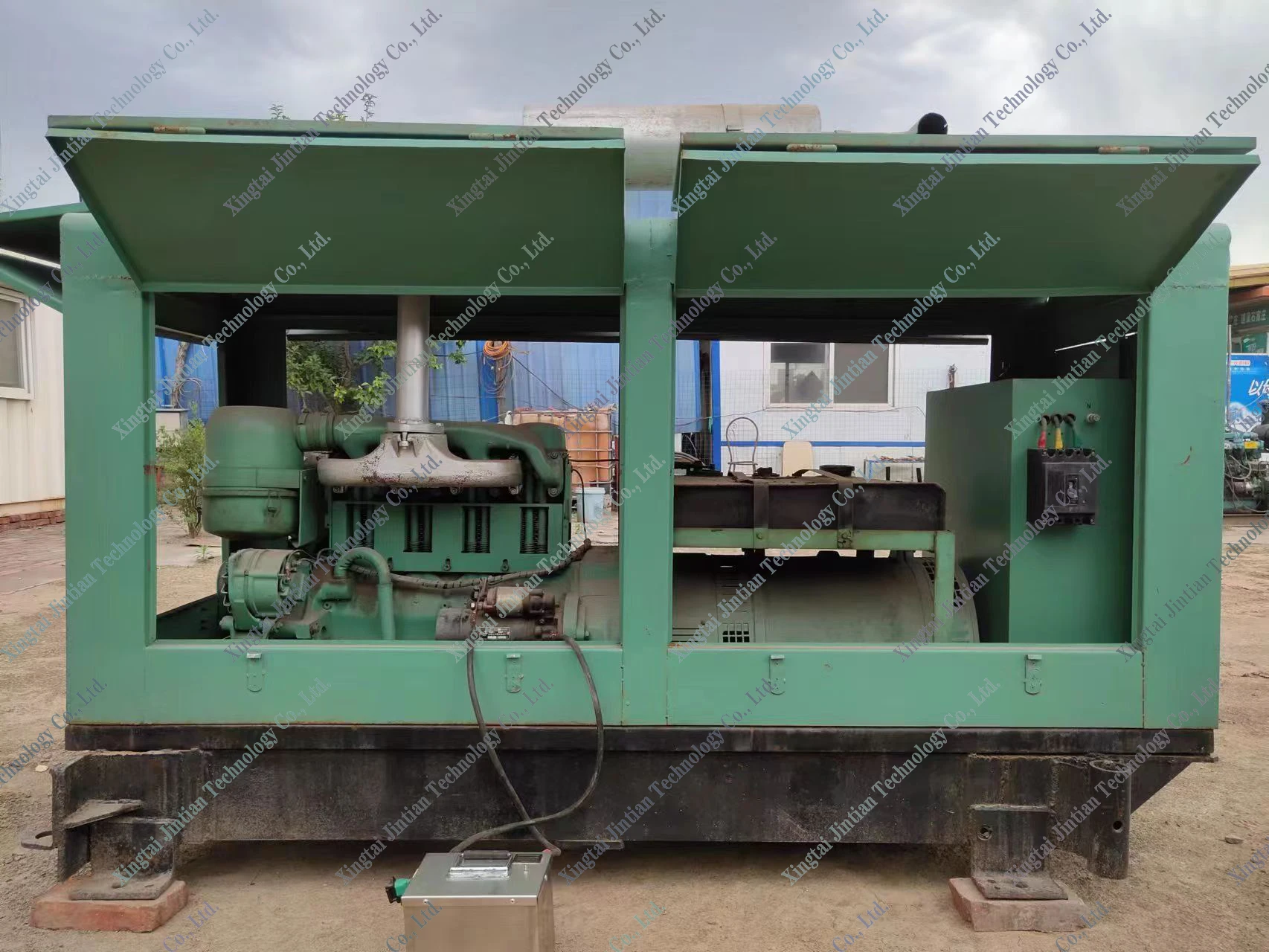 Used 30kW Generator Set with F4L912 Air Cooling Diesel Engine