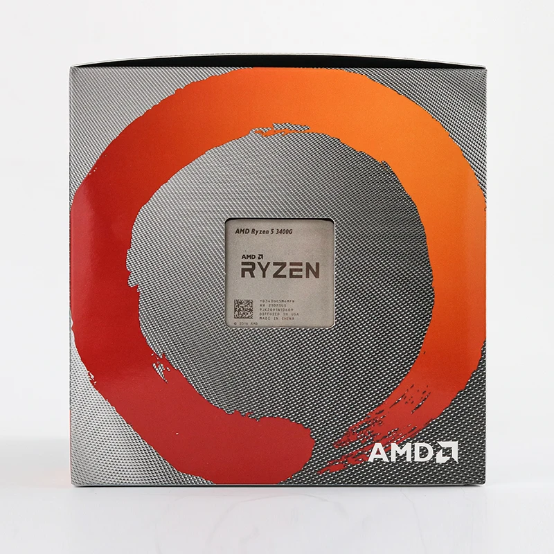 Вентилятор Кулер ЦП с упаковкой для AMD R5 3400G процессор разъем AM4 65 Вт 3 7 ГГц
