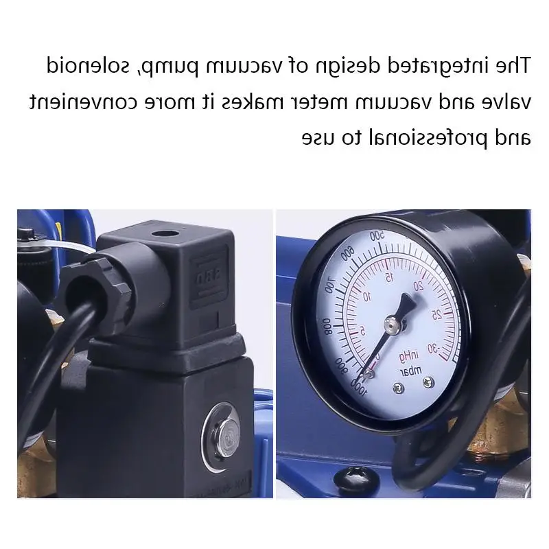 Conditioning Tube Solar Vanne Climatisation Vehicle Ventless Vacuum Pump Air Conditioner