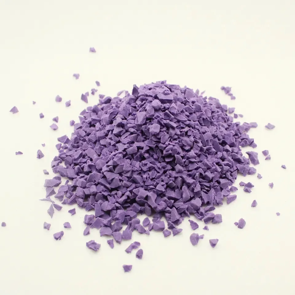 Hot Selling Recycled red EPDM Granules Rubber Granules For Playground