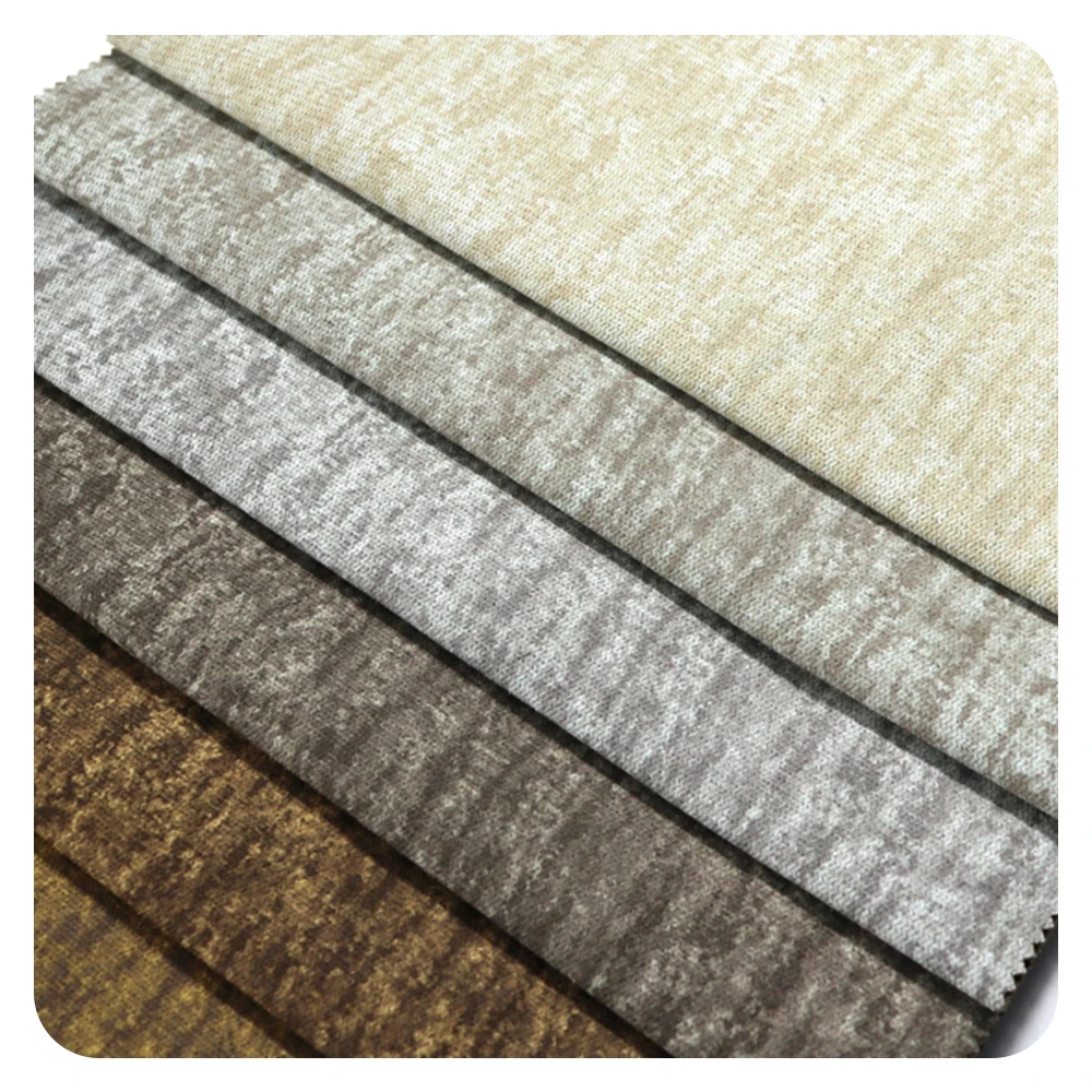 Черный двор полиэстер обивка бархатная ткань новый дизайн домашний декор велюр детское лицо с принтом простой вязаный диван мебель