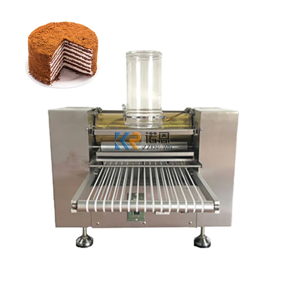 Customized Cake Layer Machine Commercial Mile Crepe Maker Automatic Bread Flour Skin Making Machine