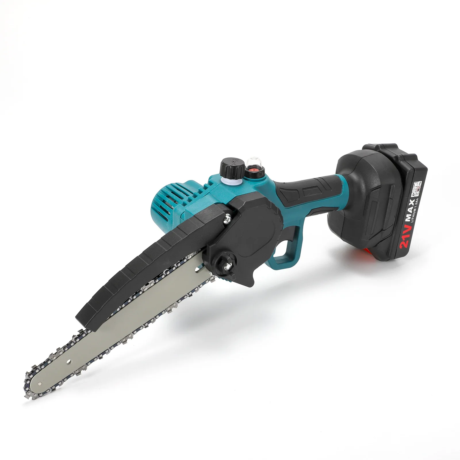 small lithium mini powered chain saw battery operated cordless electric chainsaw with battery and charger