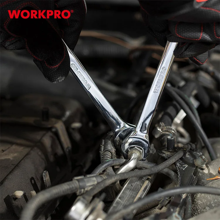 Набор механических инструментов WORKPRO из 230 предметов с жестким корпусом для ремонта велосипедов и автомобилей