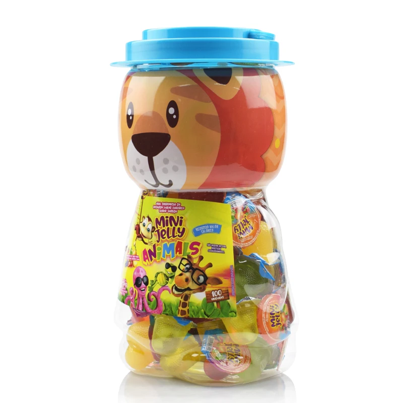 OEM Wholesale Mini Gelatina Halal Mixed Fruit Flavored Mini Jelly Coconut Jelly