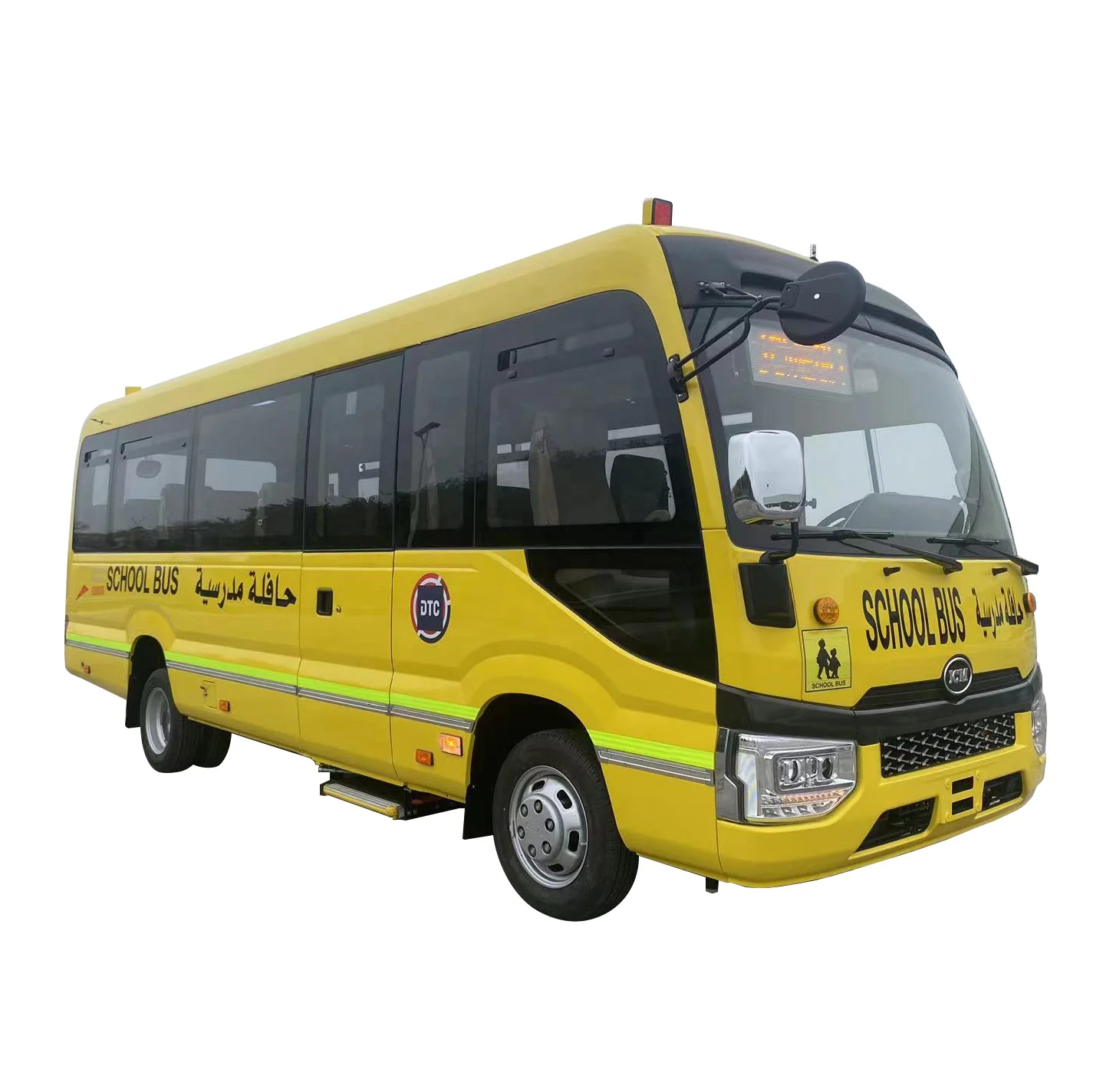 Customization 7m Diesel Engine 22 Seats Coaster School Student Shuttle Bus Automation Transmission
