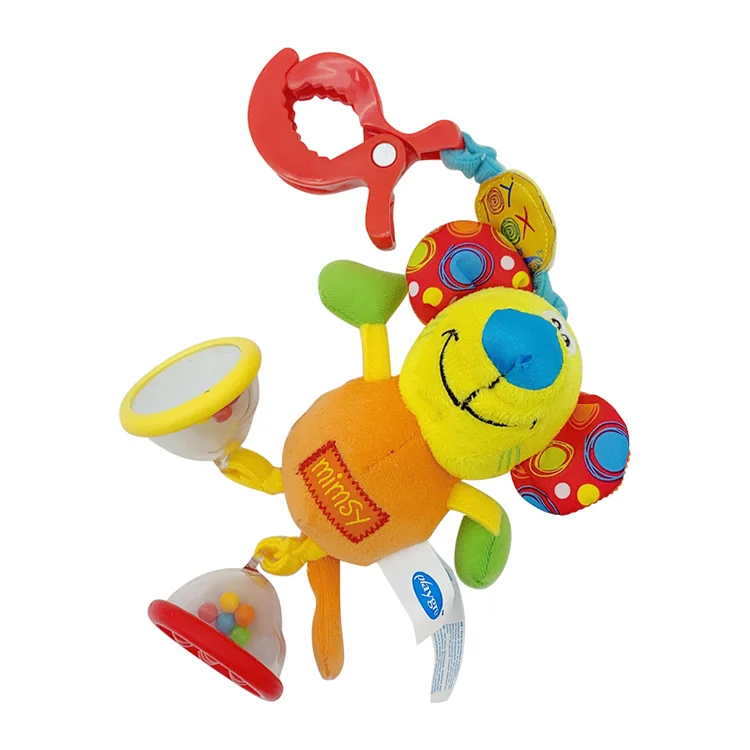 
Kids Hanging Spiral Rattle Stroller Cute Animals Mobile Bed Baby Toys 0-12 Months Newborn Educational Toy for Children 