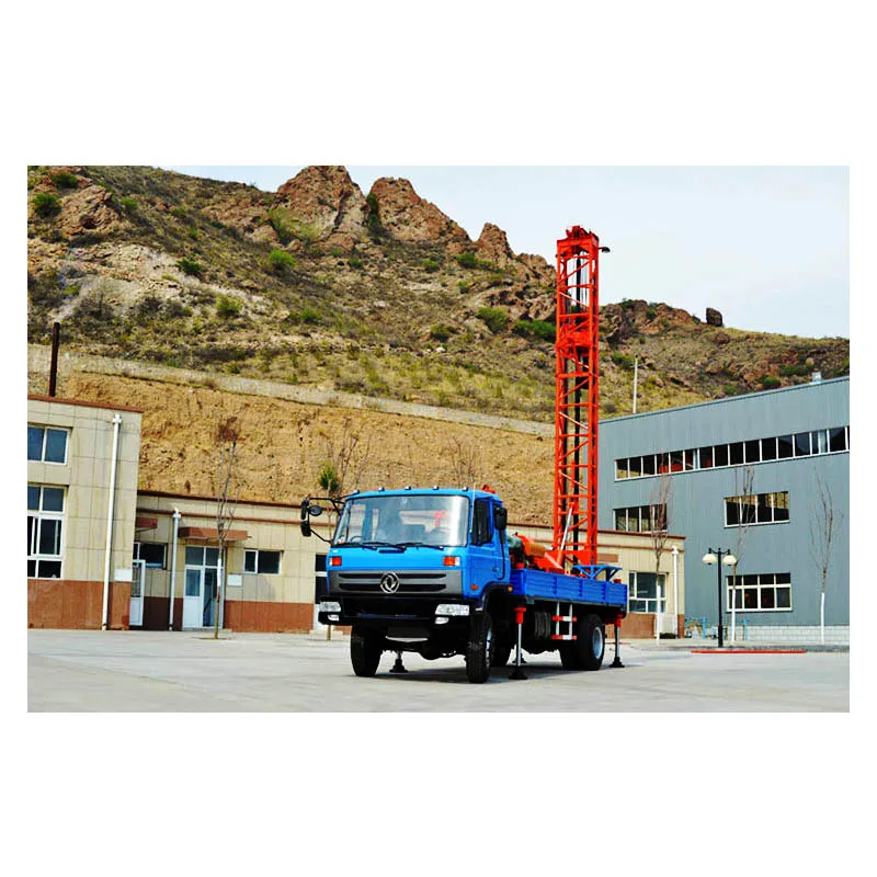Буровая установка установленная на грузовике для отбора проб почвы