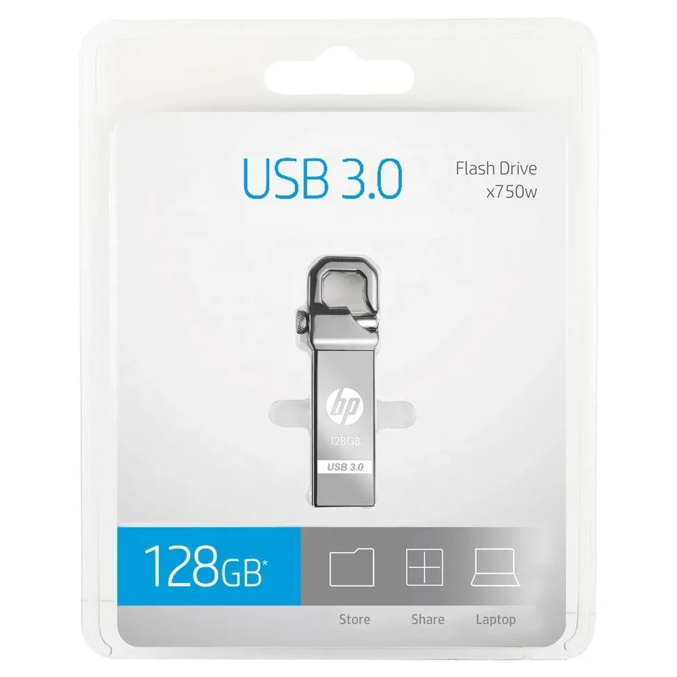Original Metal USB3.0 USB Flash Drive Waterproof USB Stick 32GB 64GB 128GB Pen Drive with Hook