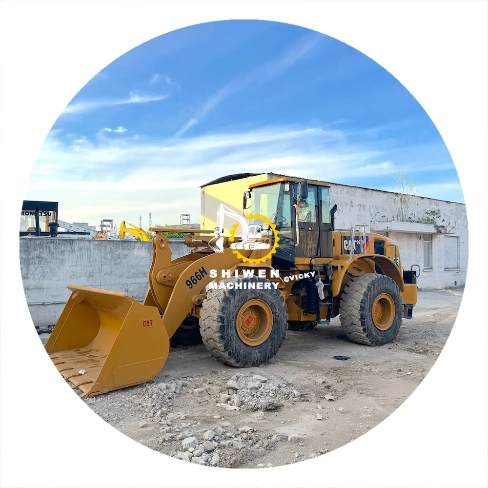 Mini cargador CAT 966h wheel loader used loaders Caterpillar 950 960 966 988 front end loader cargador frontal Caterpillar 966h