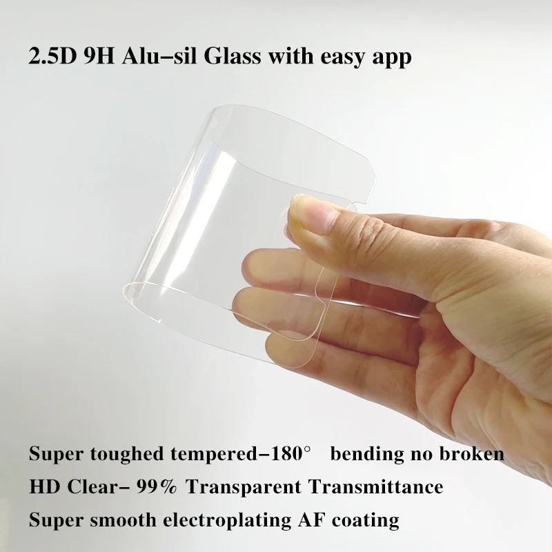 For iPhone 13 Pro Max mini 12 11 Screen Protector Installation Kit Tools Tempered Glass With Easy App 9H temper glass film