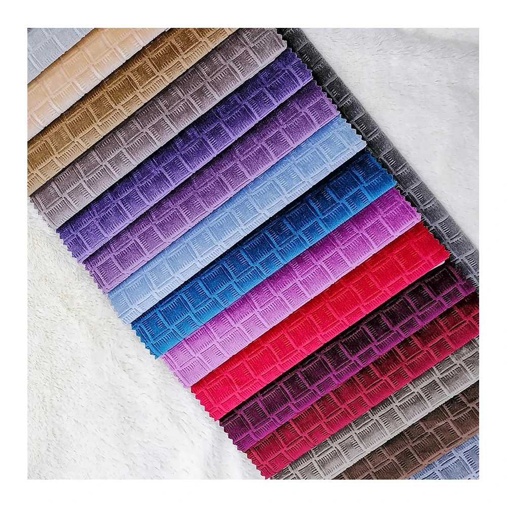 Custom upholstery super holland velvet fireproof waterproof fabric holland velvet fr fabric