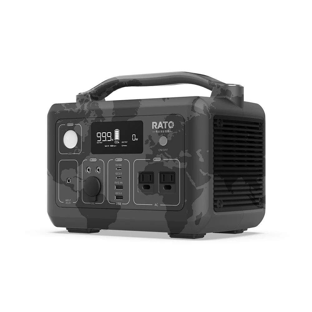 Rato 540Wh 500 Вт литий-ионный источник питания солнечный генератор зарядная станция для концентратор кислорода