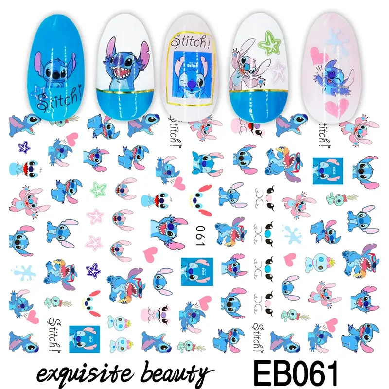 3D Cartoon Animals Nail Art Decorations Stickers Spring Manicure Sticker Cute Decals Accessories