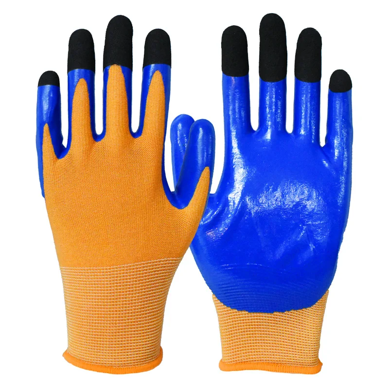 400V Stock Insulated Electrical Gloves with Latex Coating Flame Retardant Arc-Resistant Touch Screen Compatibility Labor Safety