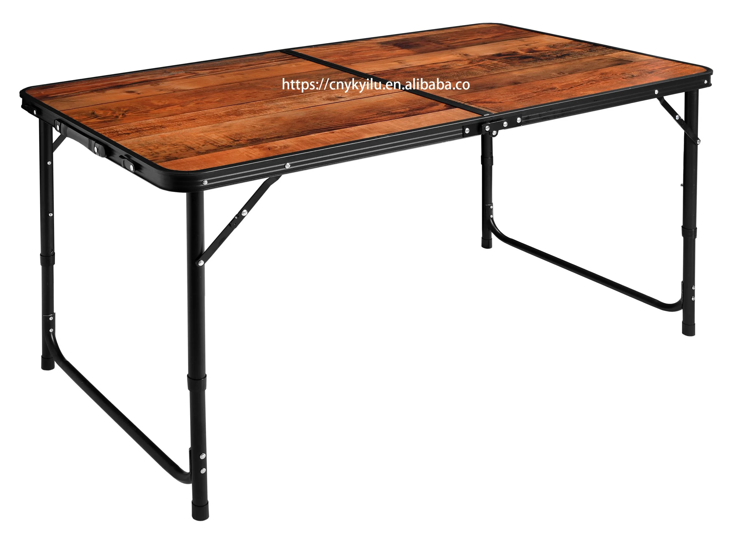 YILU Camping Folding Chair and Table Set Foldable Camp Chair Table Set Outdoor Portable Picnic Table with 4 Stools