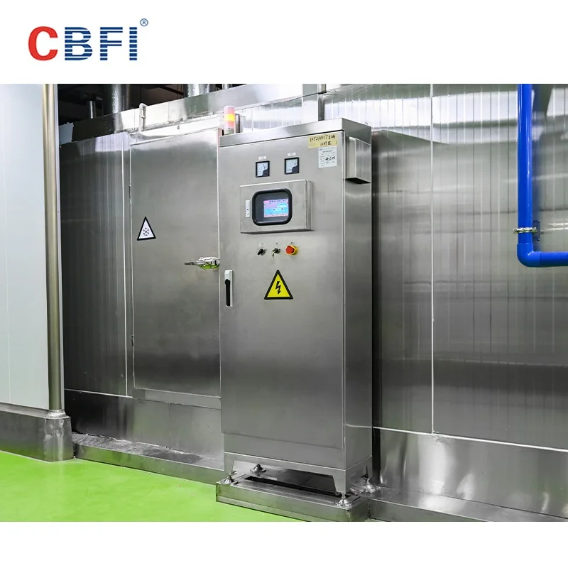 Industrial Automatic French Fries Production Line with Frozen IQF Tunnel Freezer System