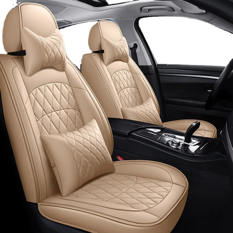 Universal Car Seats Cover Sport style for car universal automobile Polyester Composite sponge Business car seat covers
