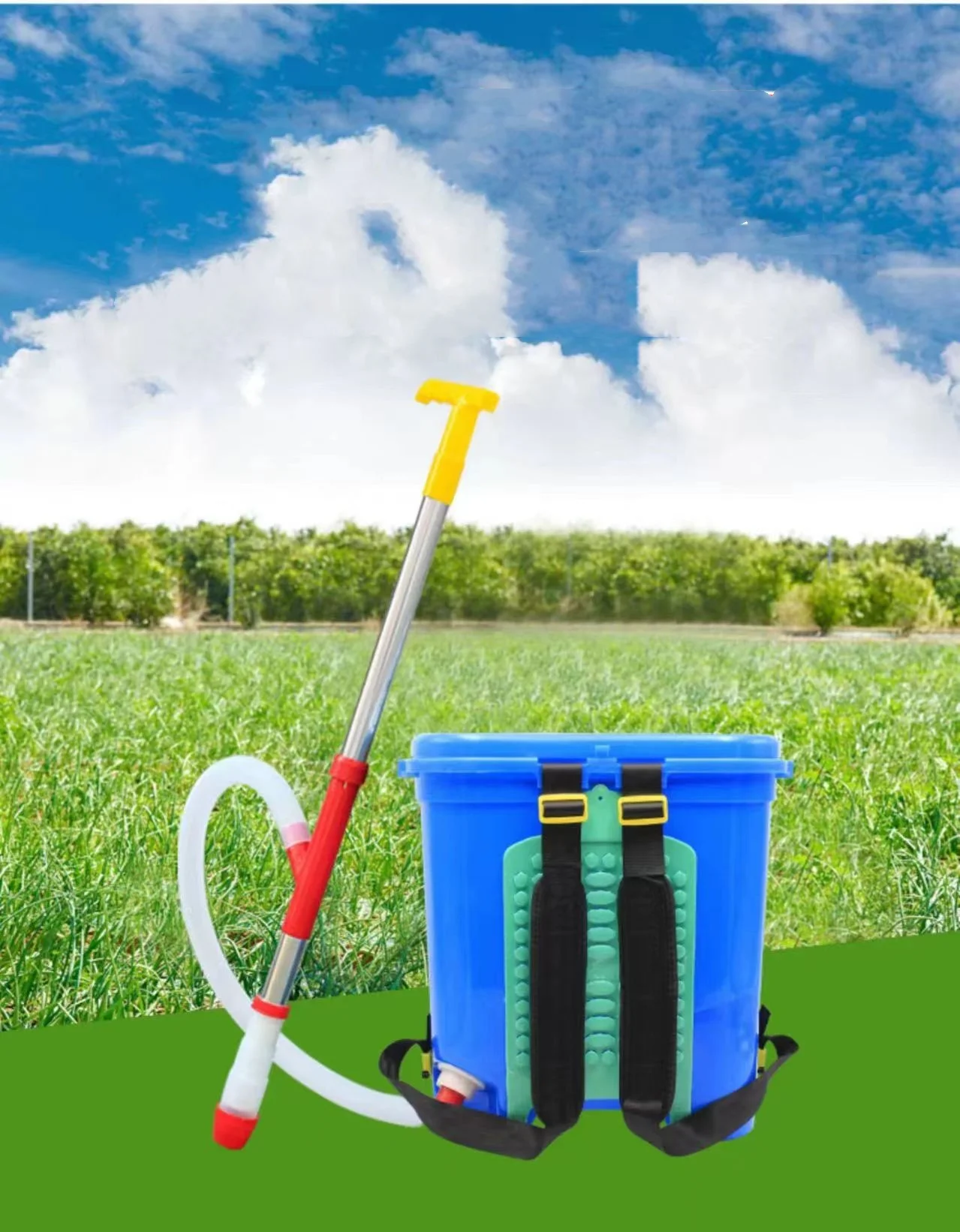 Agriculture Fertilizer Garden Fertilizer Spreader Handle Tool for Vegetables Corn