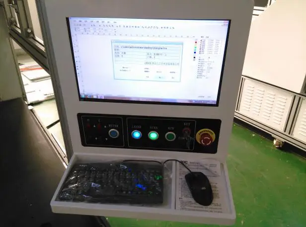 ARGUS CCD CO2 galvo laser customized design Laser Machine Fabric laser system for garment