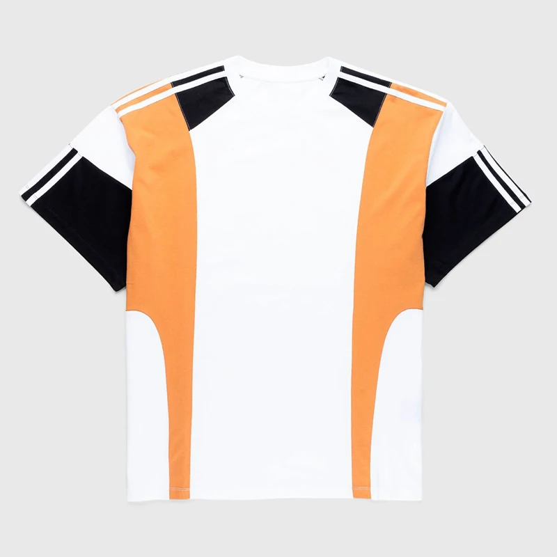 luxury puff print t-shirts heavy cotton man t-shirt double layer sleeve printed shirts fitted oversized graphic pocket t shirt