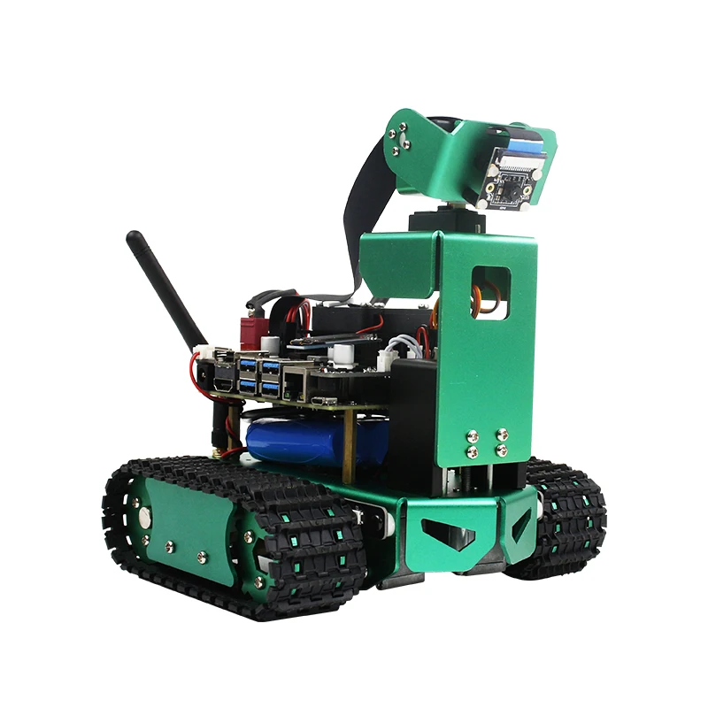  Yahboom Python Programming Nvidia Jetbot AI Robot Tank Car for jetson nano b01compatible with