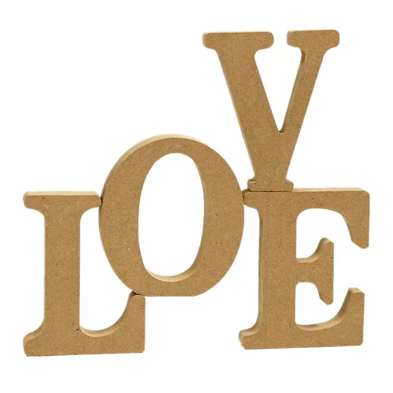 Personalized Wooden Number Letter Sign Wording Craft shape Cutouts Wooden embellishment Laser cut MDF craft shape wooden letter