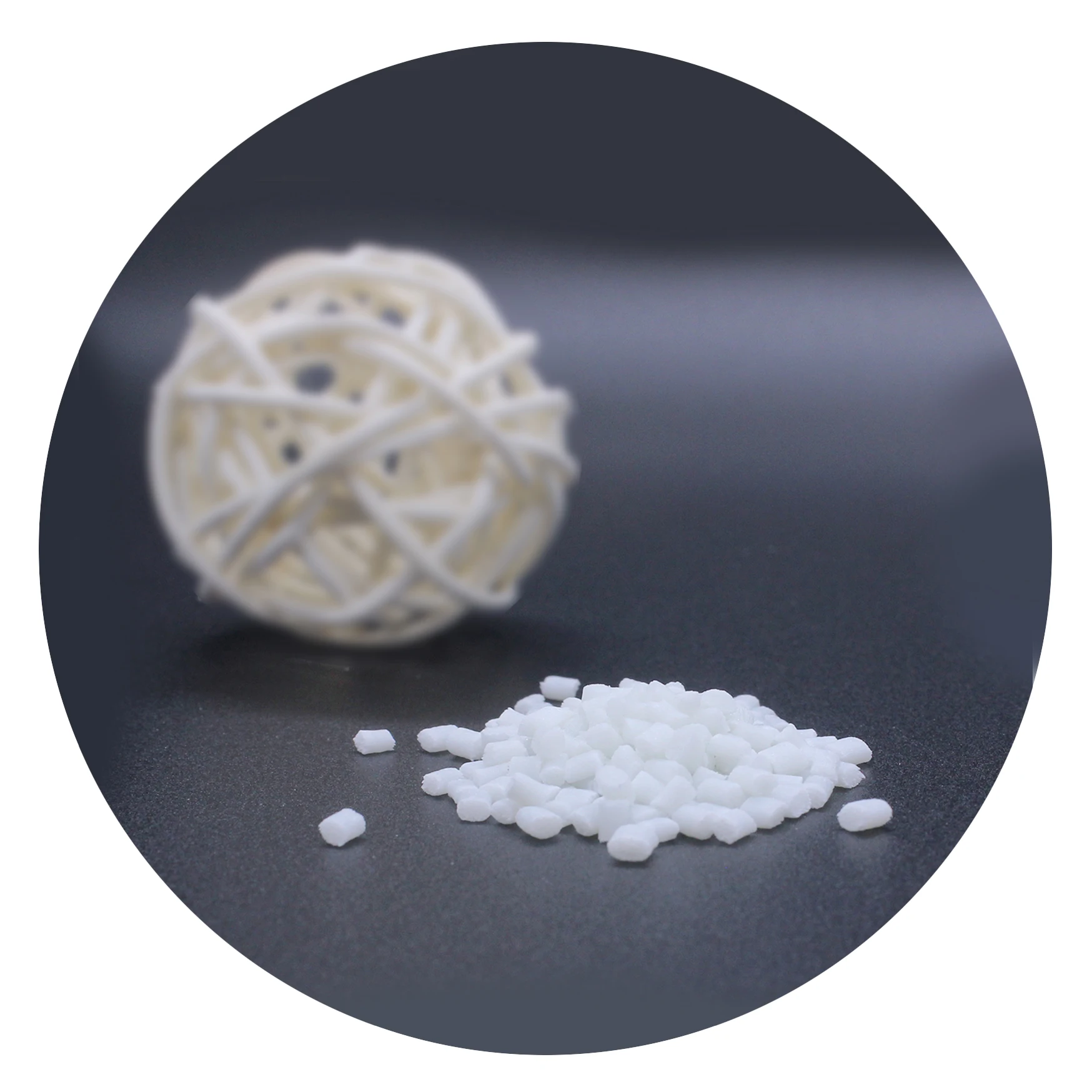 Engineering plastic PBT gf reinforced granules for molding pet particles