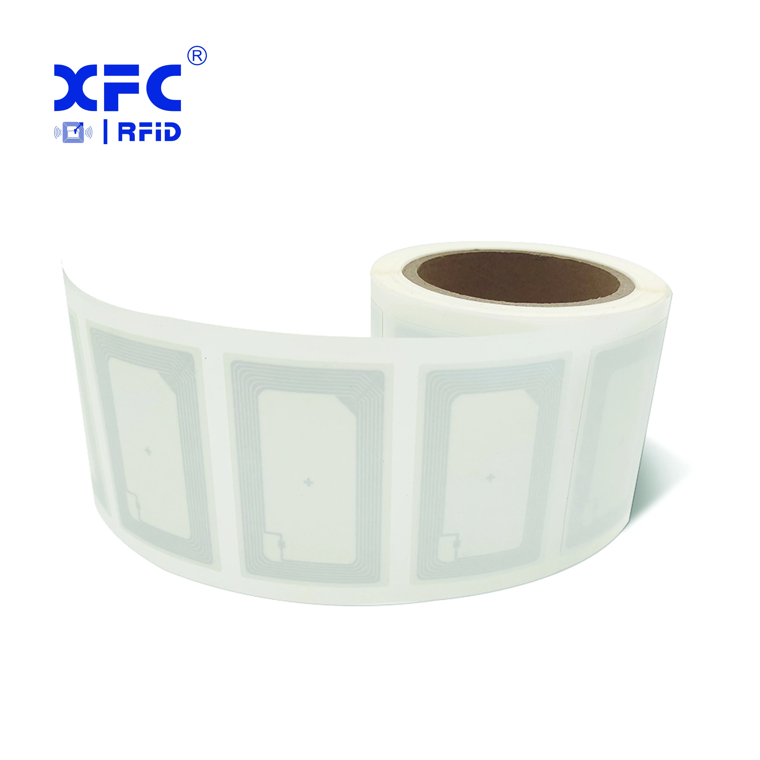 Hot selling ISO18000 warehouse inventory management 860-900mhz long range IMPINJ MOZAN4QT label rfid uhf tag