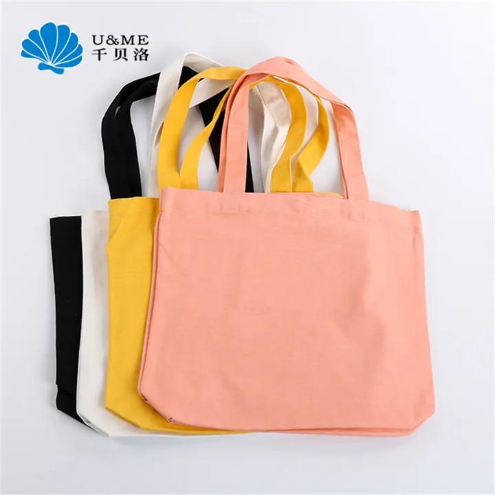 Оптовая продажа гладкое хлопчатобумажное полотно сумка маленькая упаковка