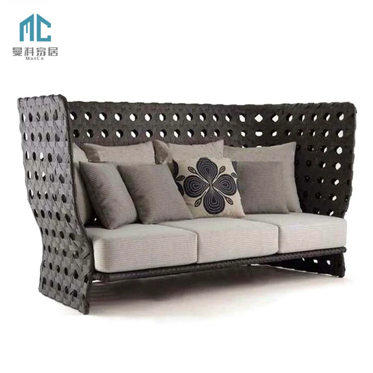 
Wholesale high quality garden outdoor rattan sofas outdoor furniture 