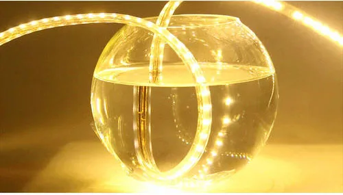 IP67 Waterproof Flexible LED Stripe Light Glue Filling Customized Soft Led Strip Light Outdoor  Lighting