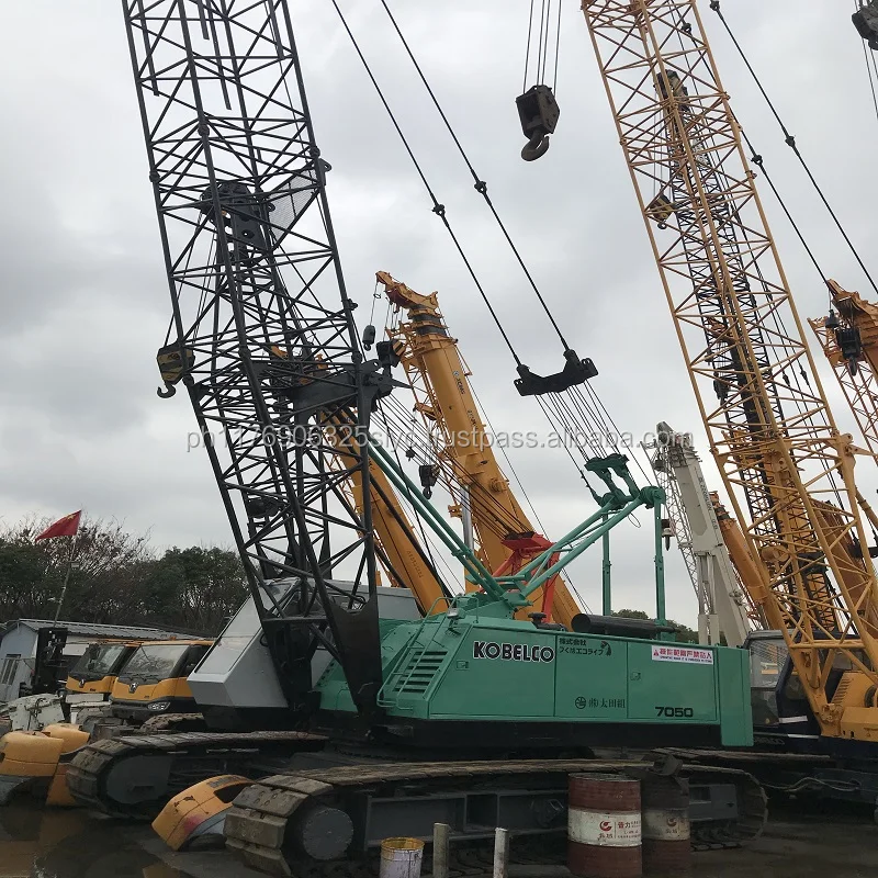 Недорогой гусеничный кран Kobelco 7050 для продажи б/у 50