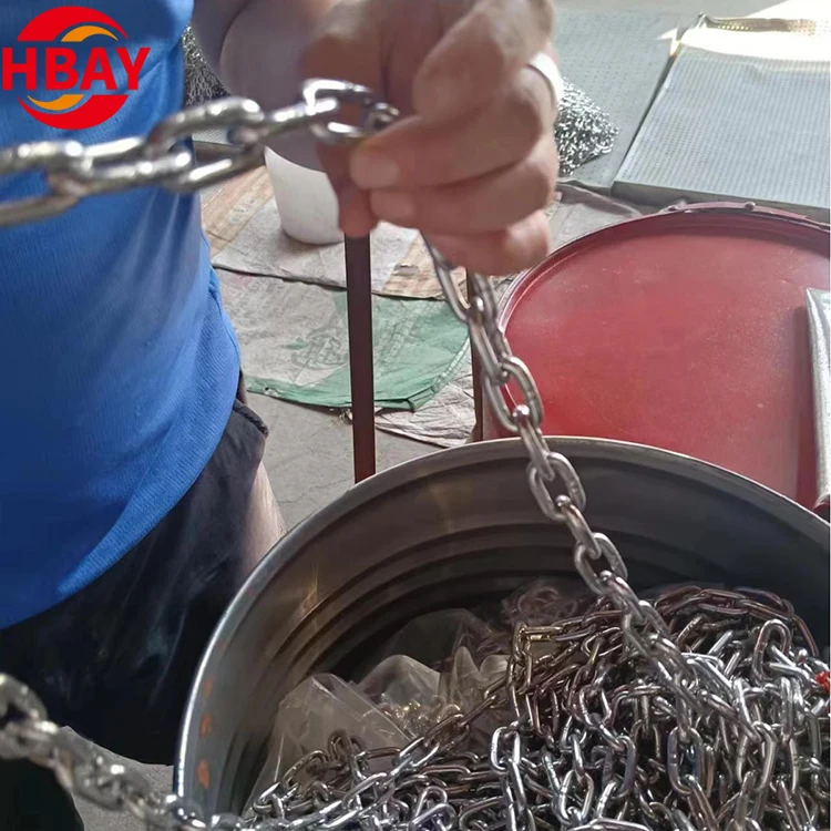 heavy duty industrial chain Alloy Steel G70 G80 Lifting Chain Sling Welded Short Link Chain