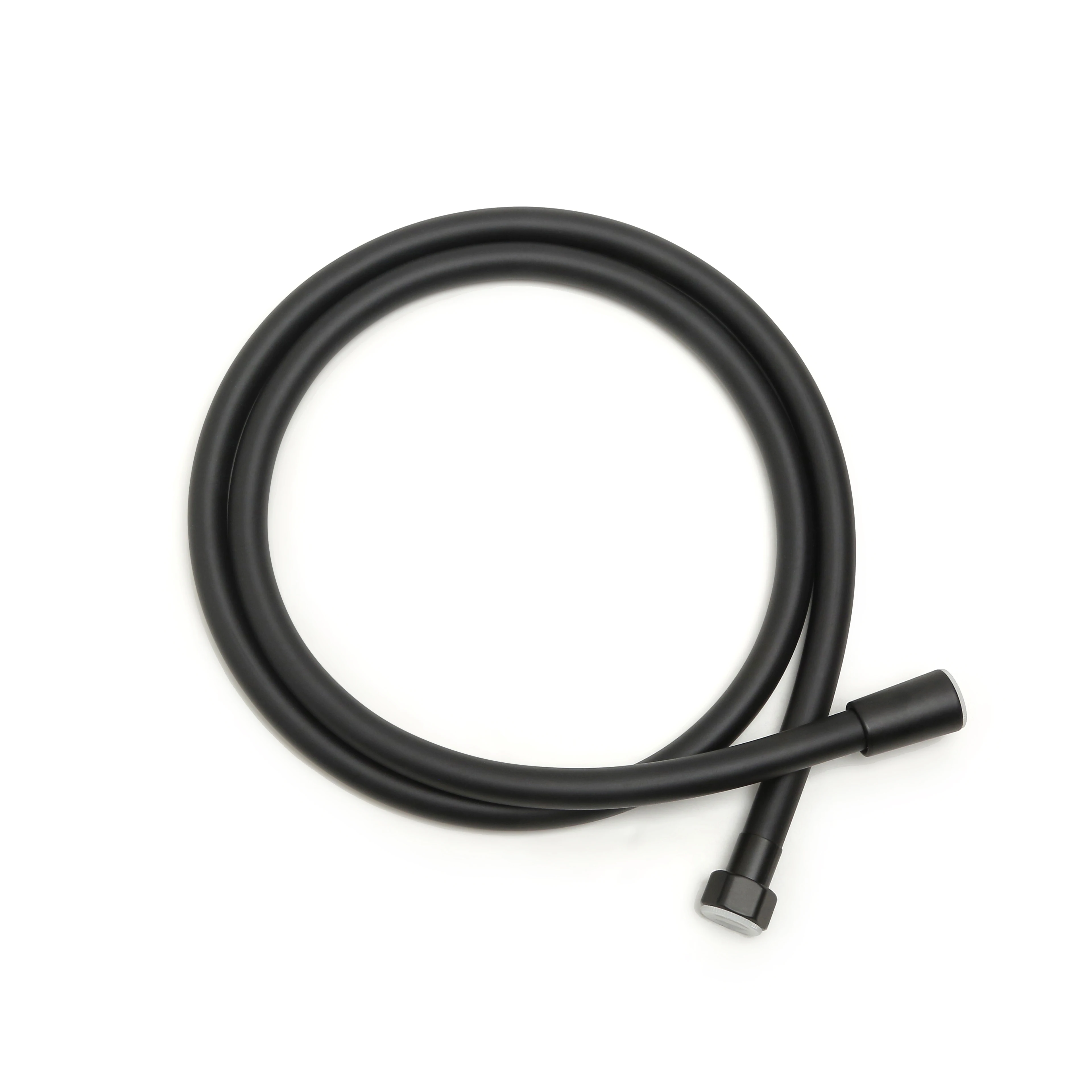 Dalepu new F1/2*F1/2 pvc matte black shower hose bathroom plastic insert EPDM washer explosion-proof shower hose