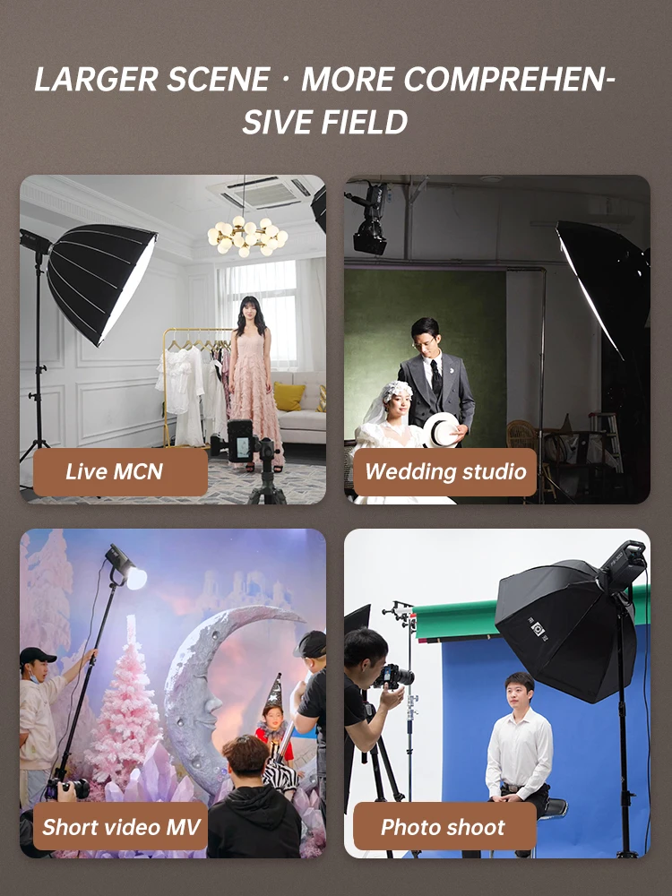 Nanguan Nanguang FS300LED photography image fill light always on, portrait studio photography soft light