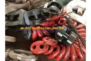 Marine anchor chain D type  detachable anchor shackle  for vessels and ships
