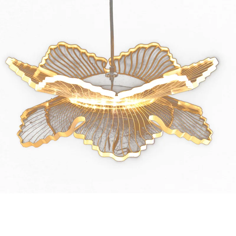 Wedding ceiling decoration decoration lighting creative wedding props five-head double-layer lace chandelier