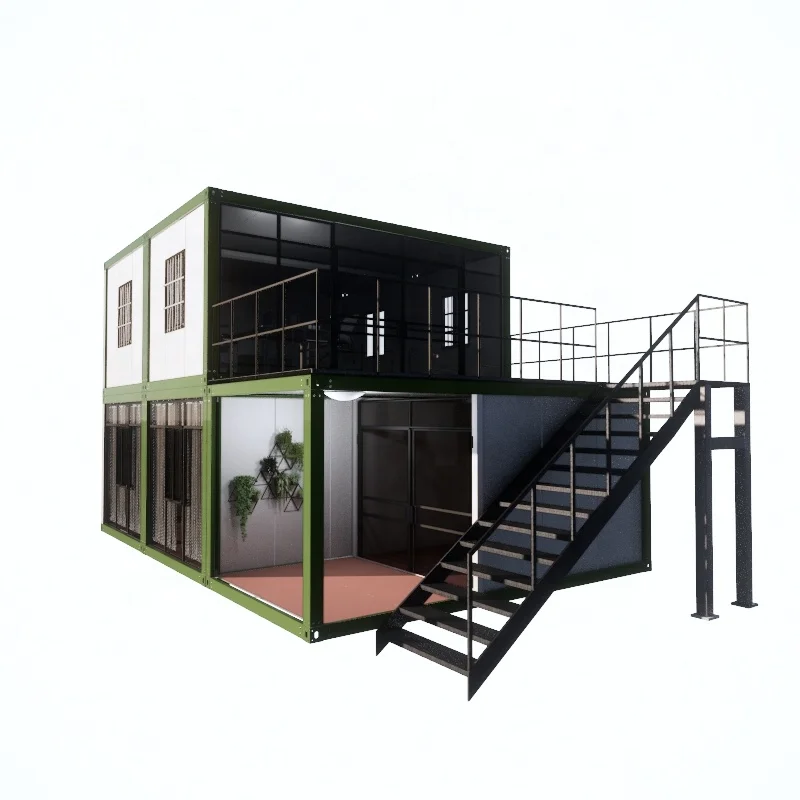 Economical windproof prefabricated house for kiosk