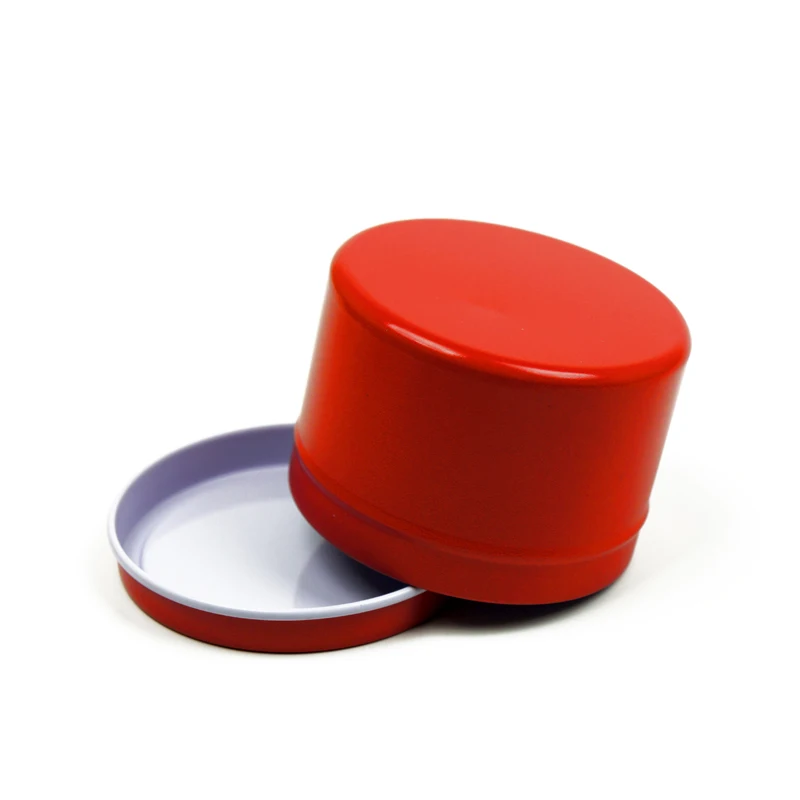 Customizable wholesale 4c printing decoration empty round candle tin can