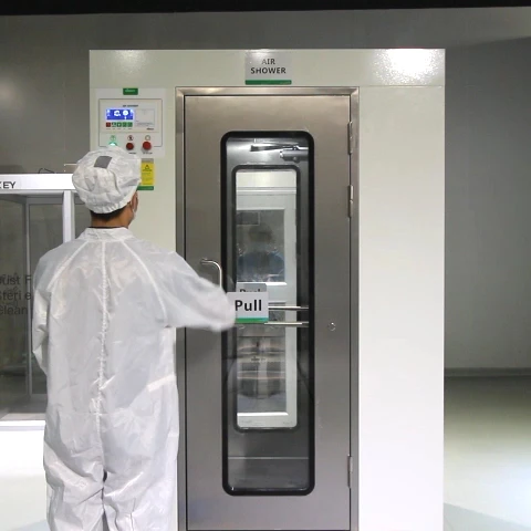 Upgraded SUS Air Shower Room with Touch-Screen Control