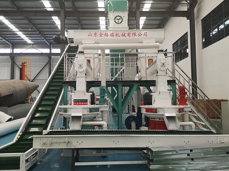 
China CE ISO PLC Control Automatical complete biomass wood pellet production line 
