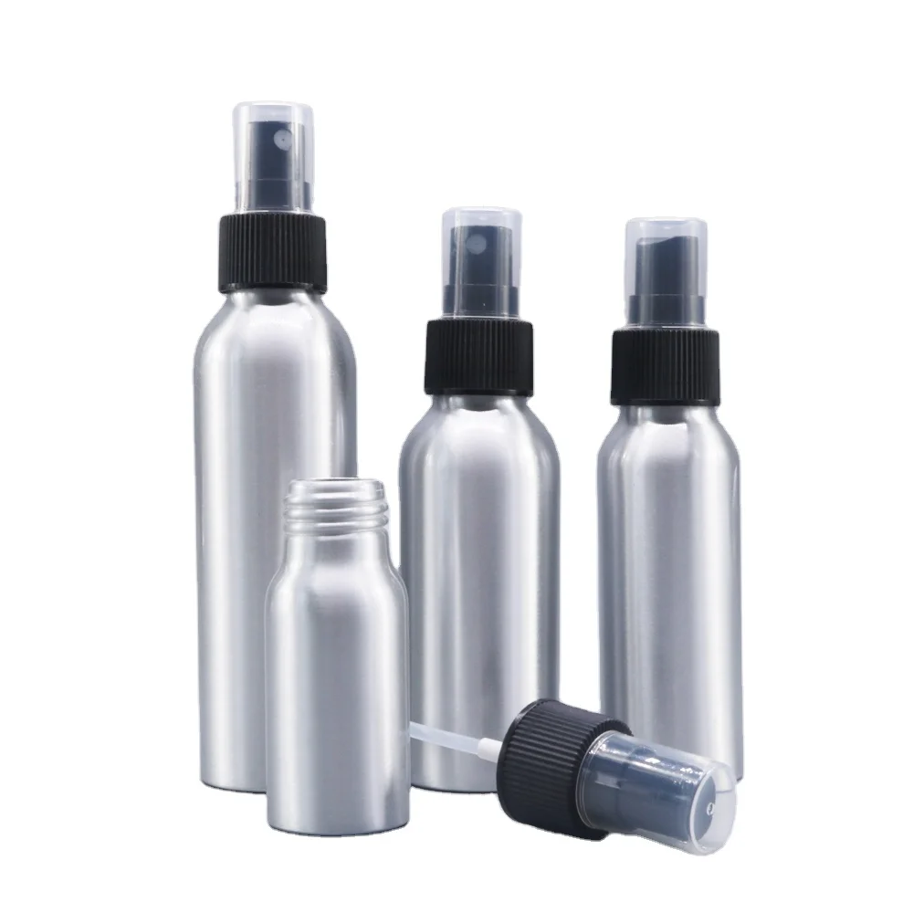 Empty aluminum aerosol spray bottle 80g