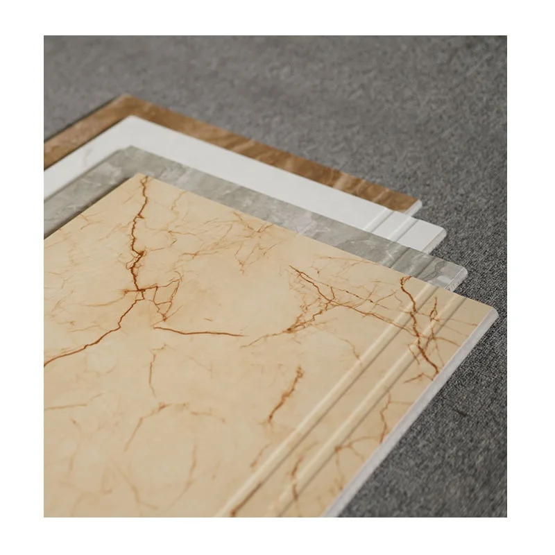 Dark Gray High Glossy Glazed Stair Case Riser Anti-Slip Porcelain Golden Groove Stair Step Tile