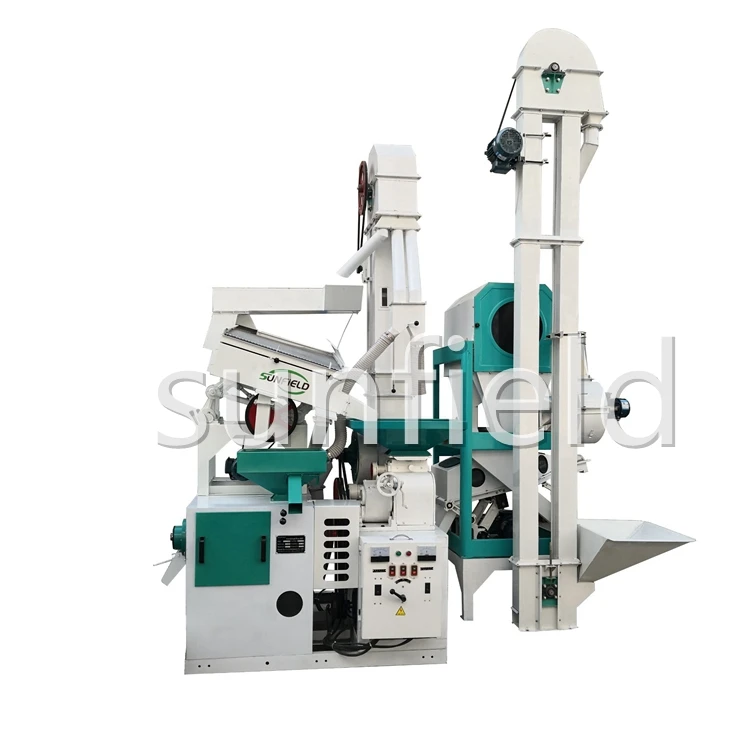 hot sale best selling compact rice mill mini 1000kg per hour combined 20 tons rice milling machine for sale